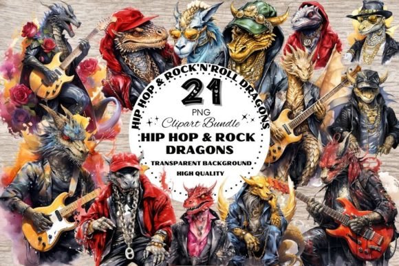 Download Hip Hop &amp; Rock'n'Roll Dragons - Hip Collection