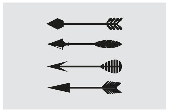 Download Arrows Hipster Ethnic Elements Vector - Hip Collection