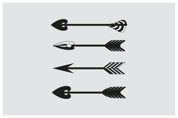 Download Arrows Hipster Ethnic Elements Vector - Hip Collection